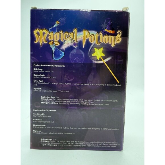 Magical Potions Kit 20 Witch Formula Mix Bottles DIY Arts and Craft Fairy Magic - Picture 9 of 11